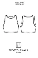 Pattern 3072 tank top for women