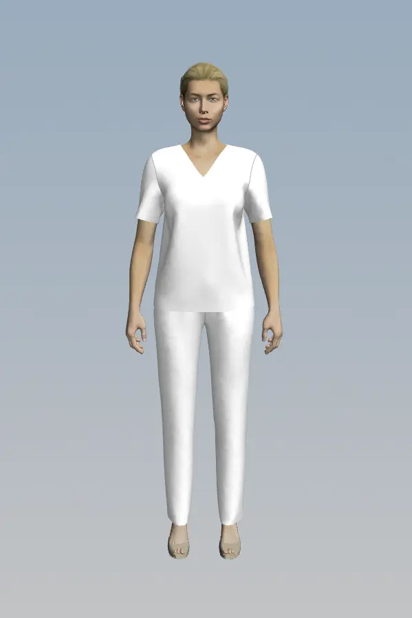 Pattern 3086 women's shirt