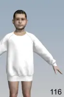 Pattern 178 hoodie for children