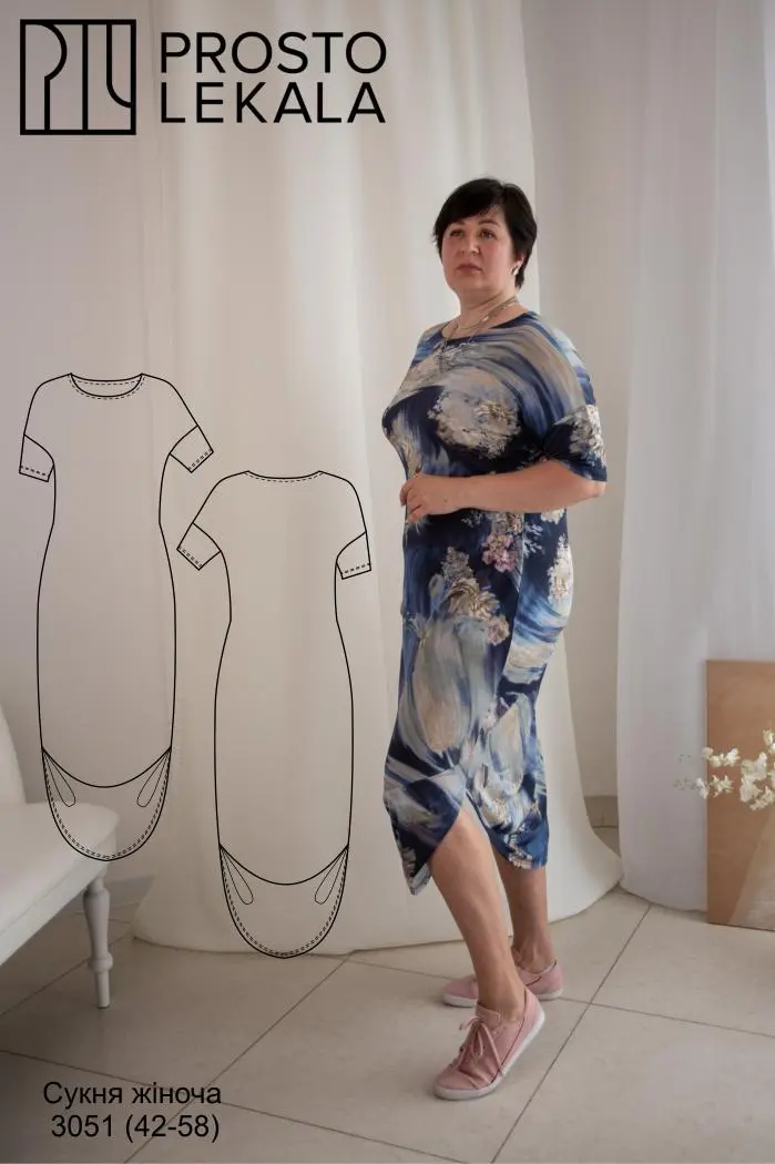 Pattern 3051 dress for women