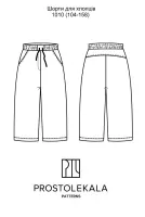 Pattern 1010 shorts for boys