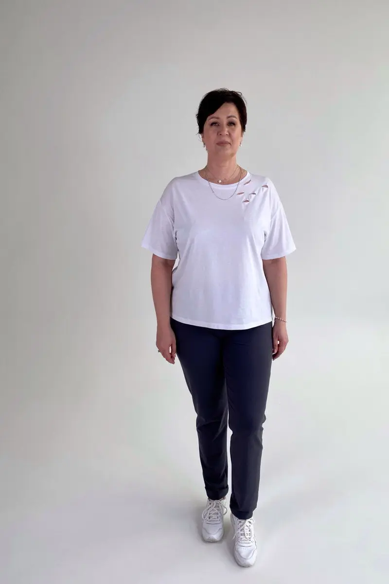 Pattern 341 oversized t-shirt for women