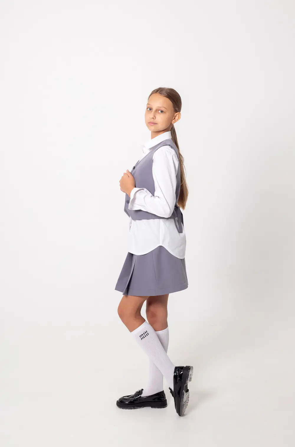 Wykrój 1084 spódnica dla dziewczynek