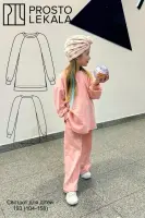 Pattern 193 sweatshirt for girls