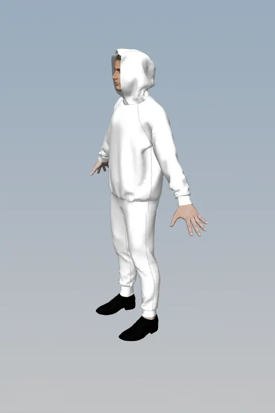 Pattern 231 Hoodie for Men