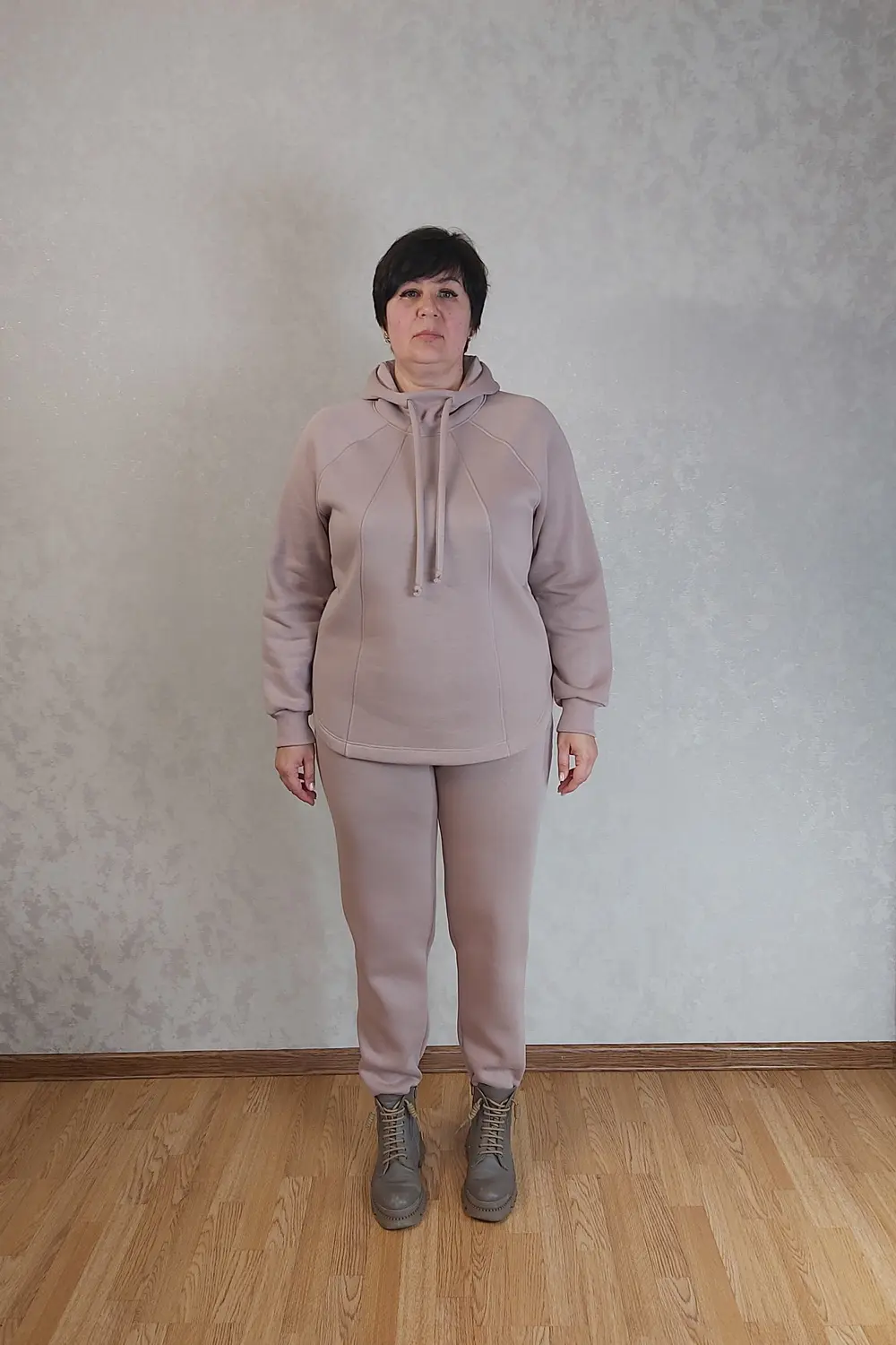 Выкройка 384 худи для женщин