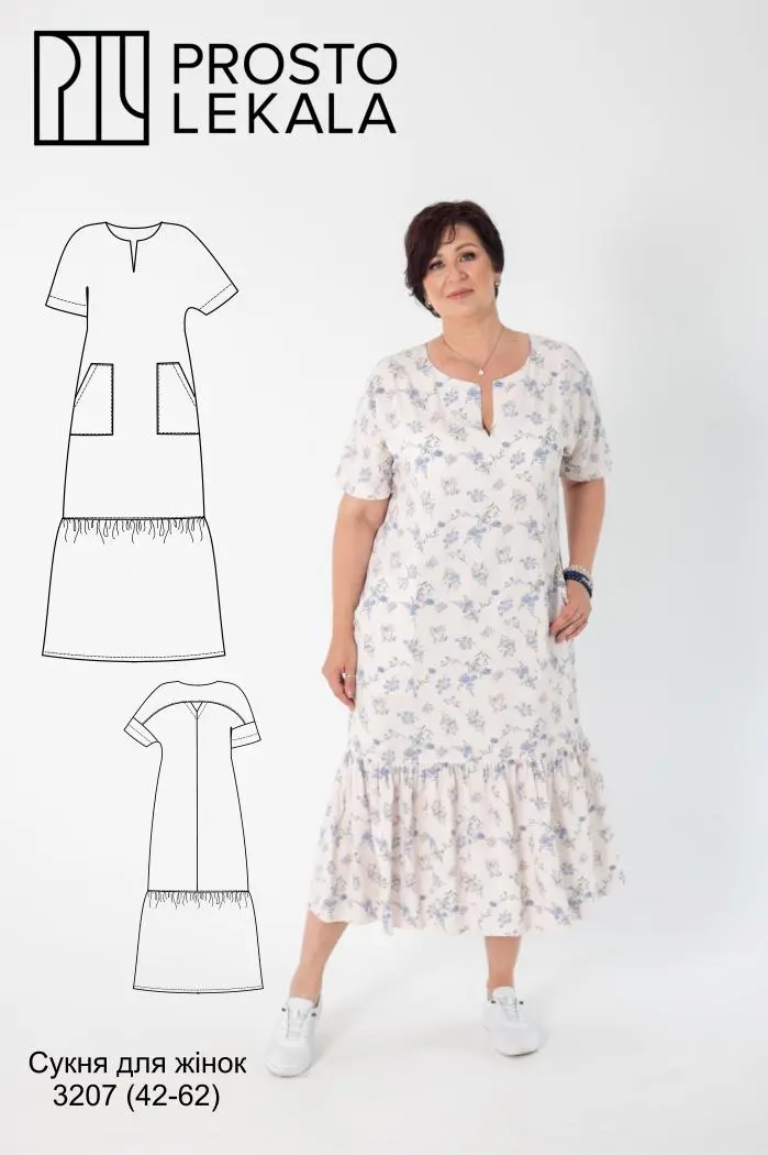 Pattern 3207 Dress for Women
