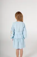 Выкройка 1030 платье вышиванка для девочек