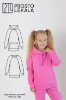 Pattern 179 hoodie for teenagers