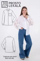 Викрійка 3253 сорочка для жінок