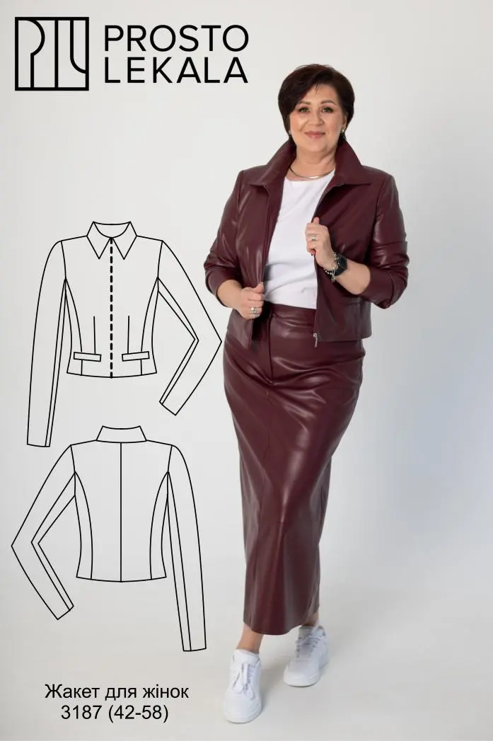 Pattern 3187 women's jacket