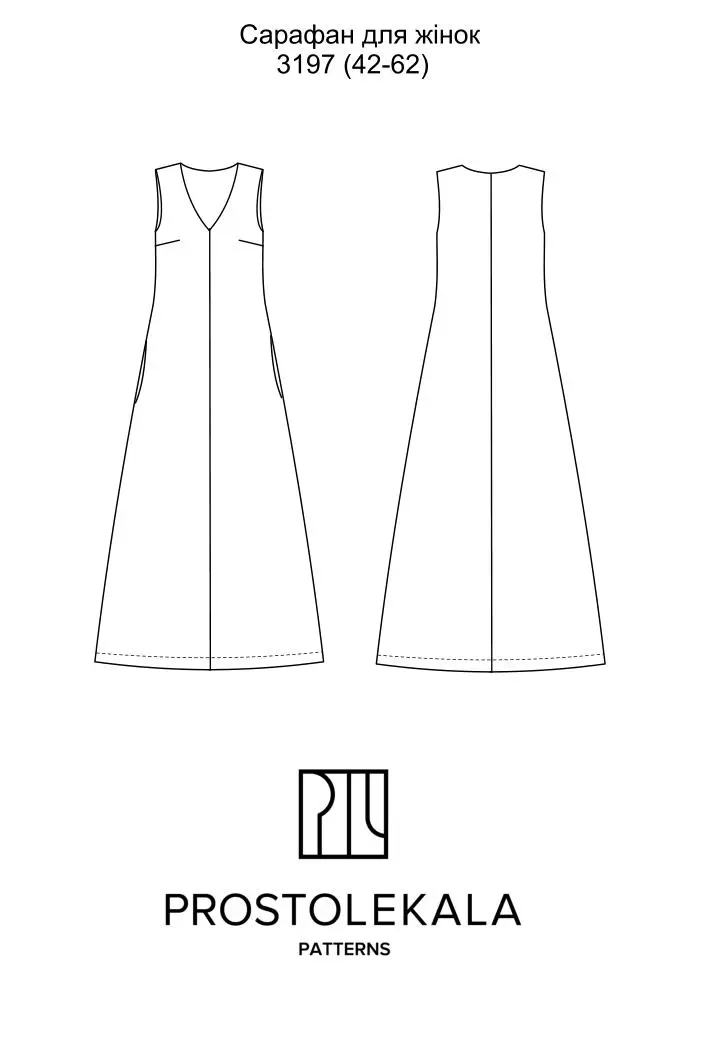 Pattern 3197 sundress for women