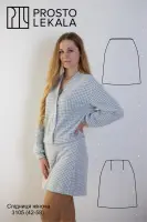 Выкройка 3105 юбка для женщин
