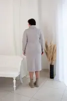 Выкройка 3042 трикотажное платье для женщин