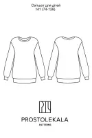 Wykrój 141 sweatshirt dziecięcy