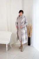 Выкройка 3042 трикотажное платье для женщин