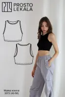 Pattern 3072 tank top for women