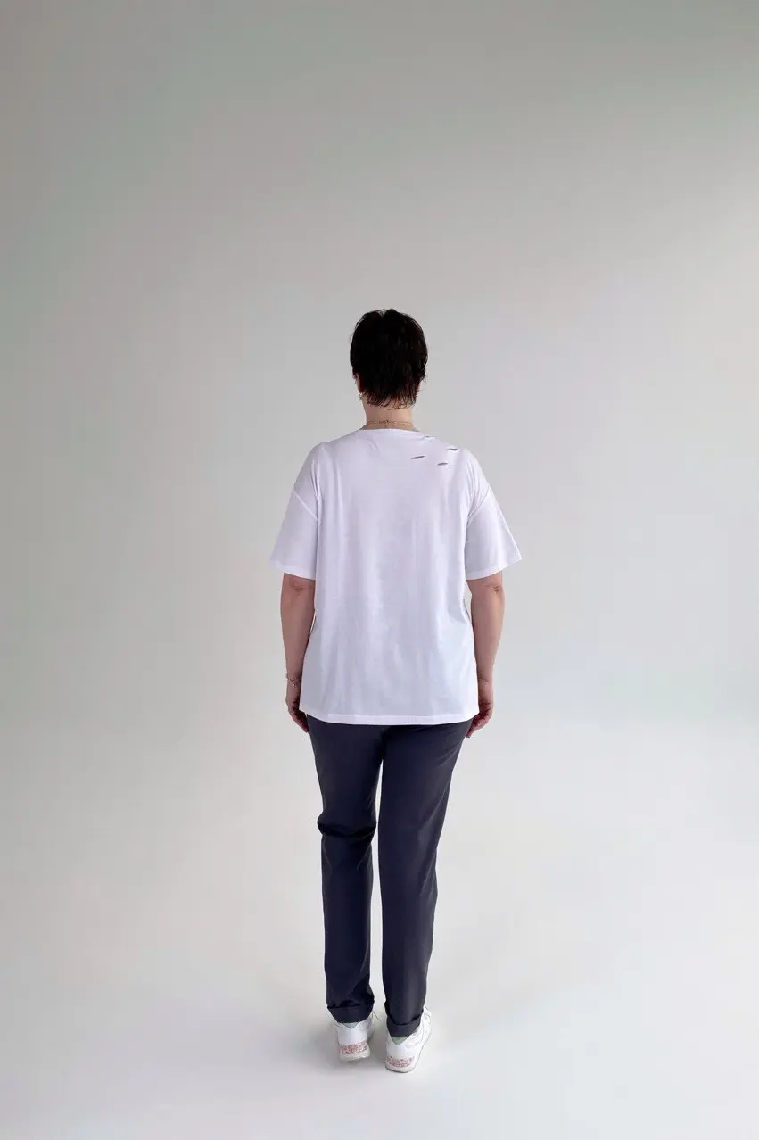 Pattern 341 oversized t-shirt for women
