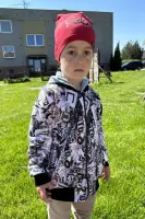 Pattern 1004 bomber for children