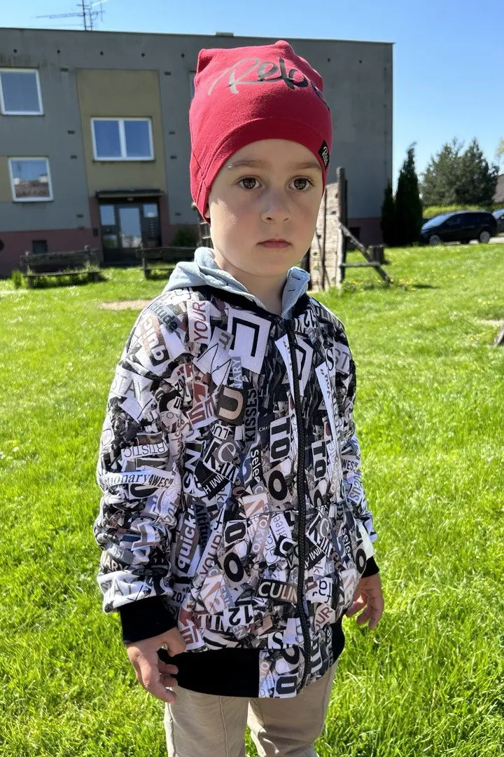 Pattern 1004 bomber for children