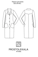 Pattern 325 women's coat