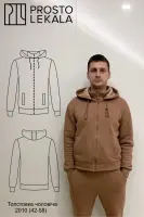 Wykrój 2010 bluza męska