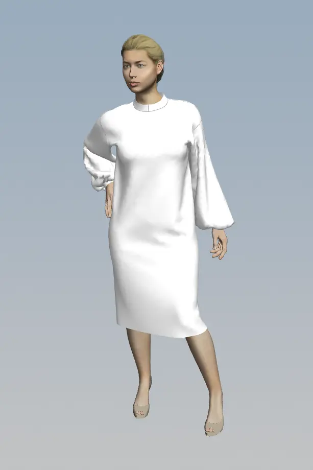 Pattern 3017 Dress for Women