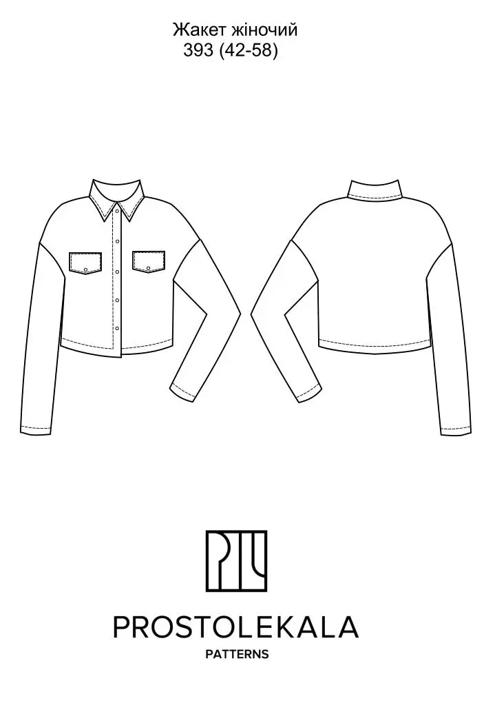Pattern 393 women's blouse