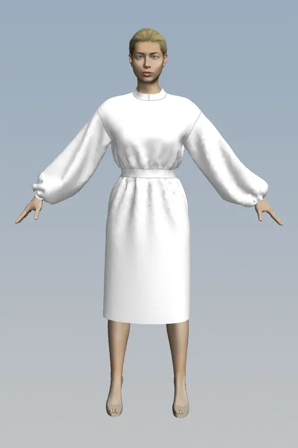 Pattern 3017 Dress for Women