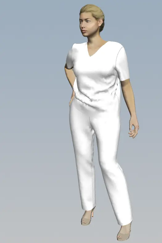 Pattern 3086 women's shirt