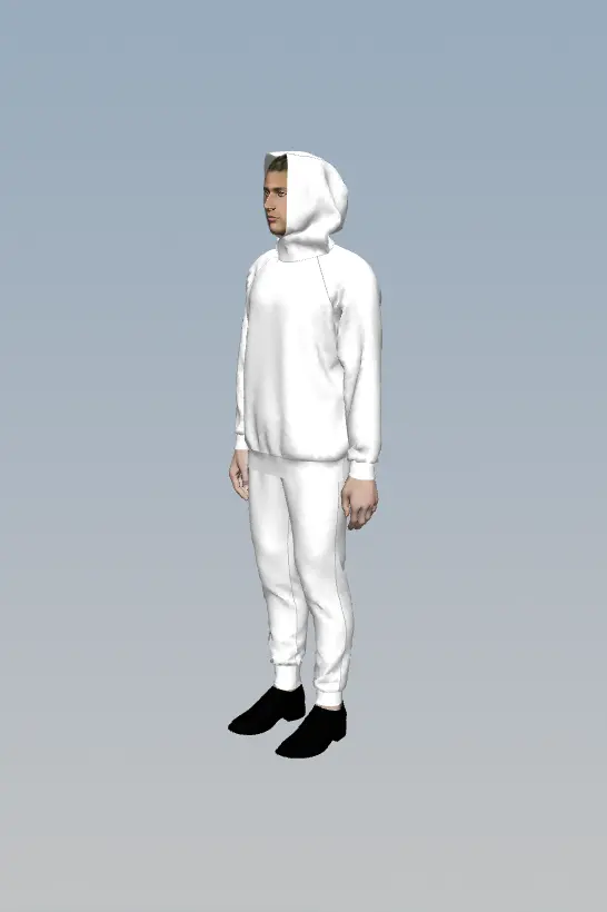 Pattern 231 Hoodie for Men