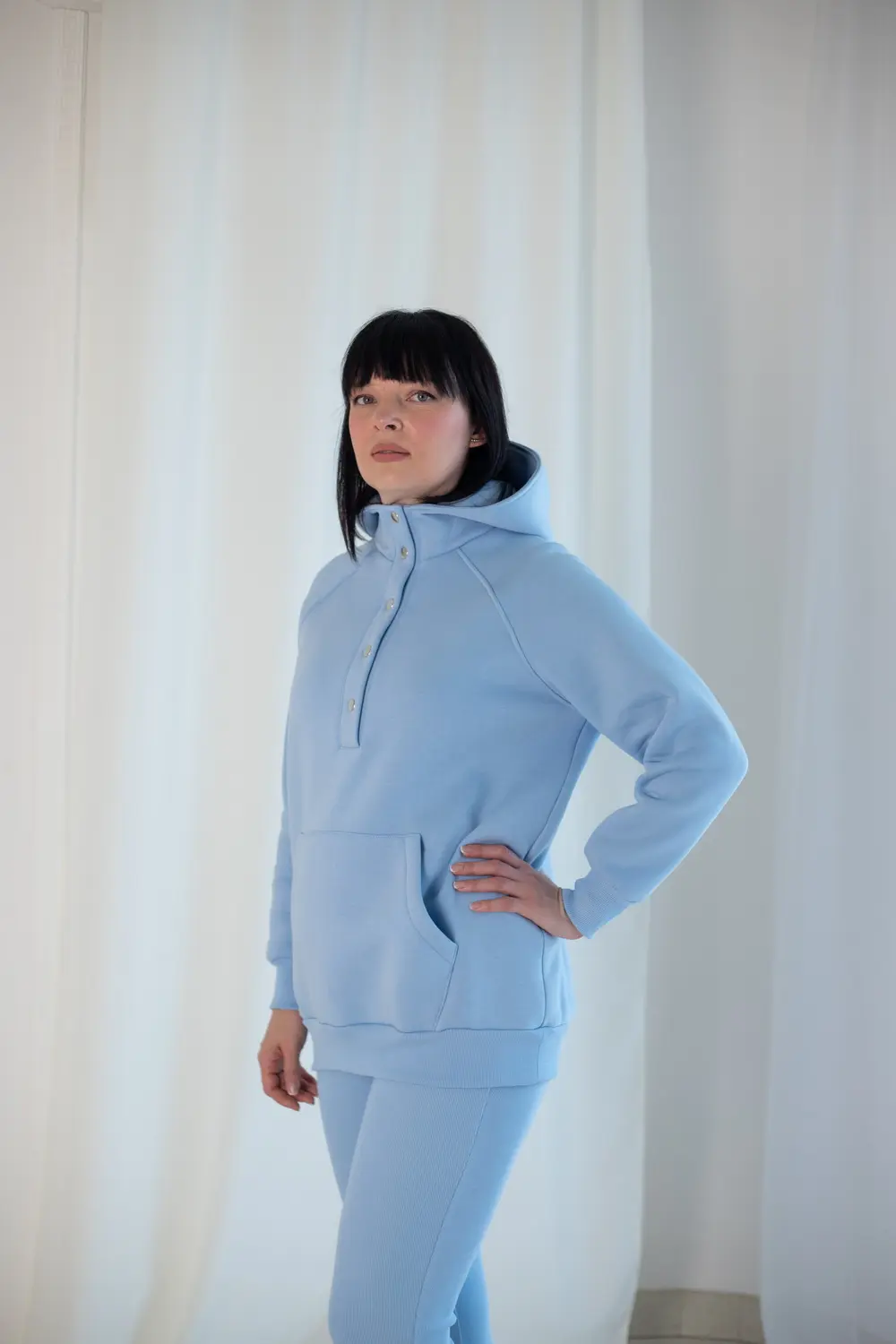 Wykrój 3091 hoodie damskie