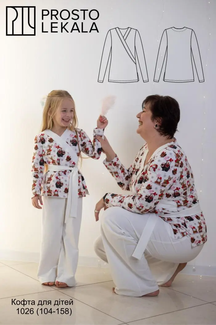 Wykrój 1026 bluza dziecięca