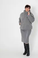 Выкройка 3102 юбка из экокожи для женщин