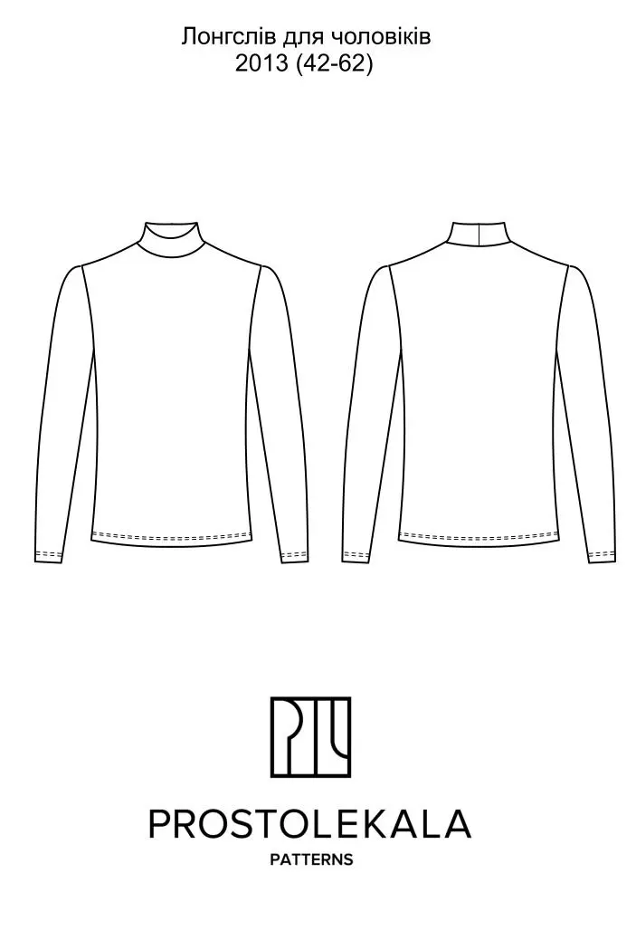 Pattern 2013 long sleeve for men