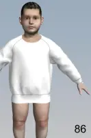 Pattern 178 hoodie for children