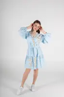 Выкройка 3122 платье-вышиванка для женщин