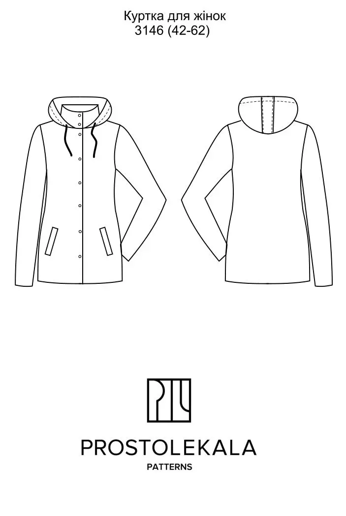 Pattern 3146 women's jacket