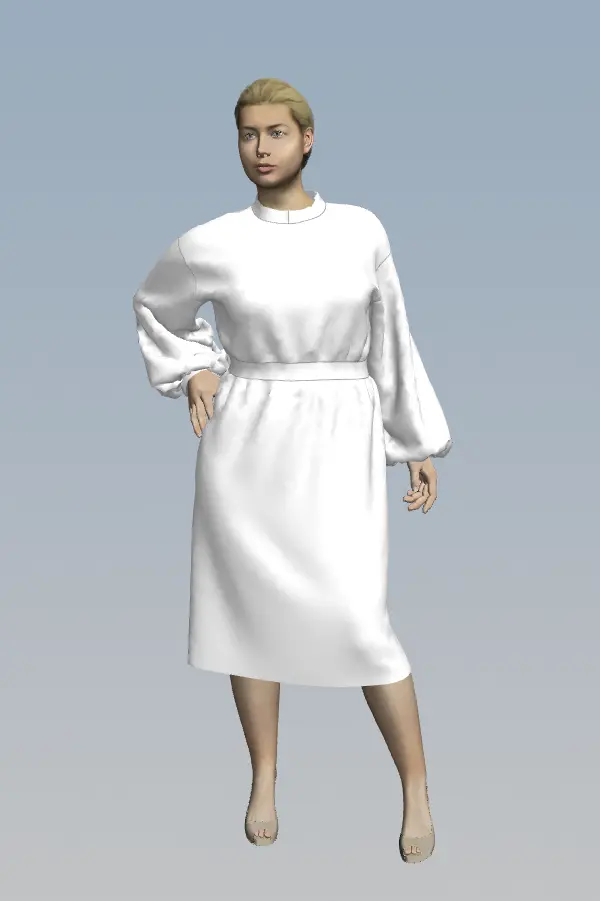 Pattern 3017 Dress for Women