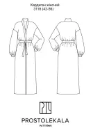 Выкройка 3118 кардиган для женщин