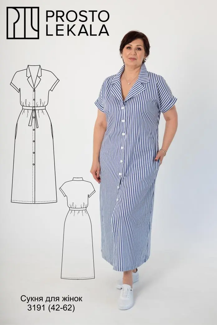 Pattern 3191 women's dress