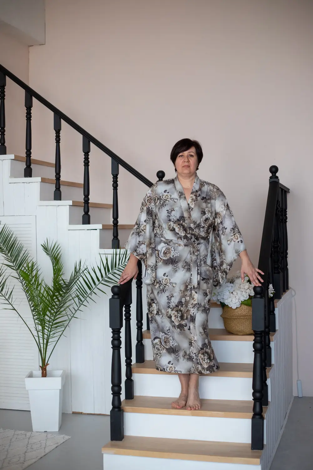 Wykrój 3015 szlafrok kimono damski