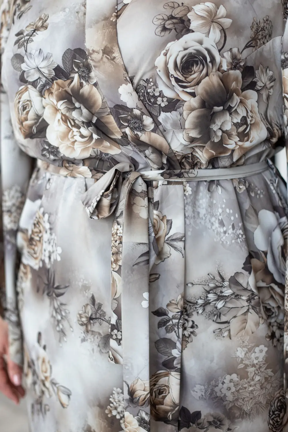 Wykrój 3015 szlafrok kimono damski