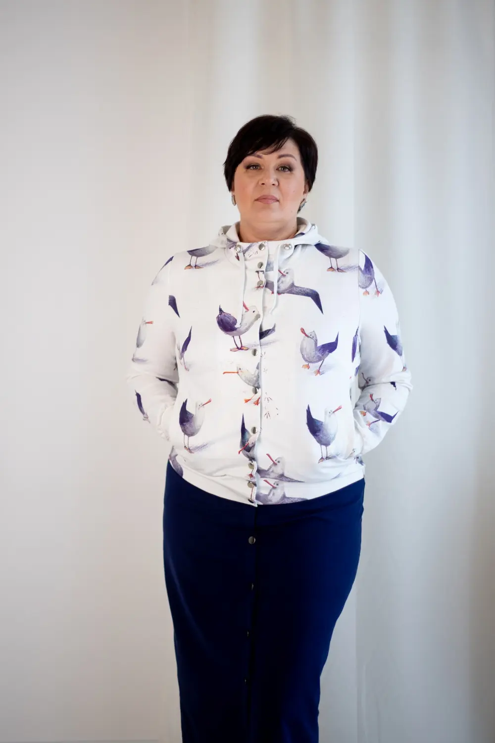 Wykrój 3077 bluza damska