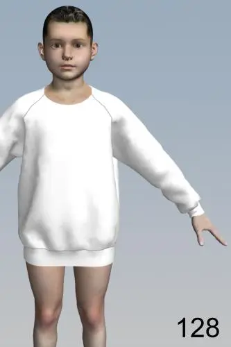 Pattern 178 hoodie for children