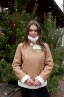 Выкройка 3232 куртка дубленка для женщин