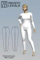 Pattern 398/1 thermal leggings for women